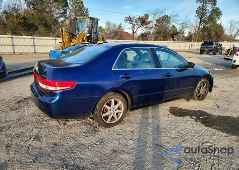 2004 Honda Accord Ex z USA, uszkodzony, nr VIN 1HGCM665X4A065429